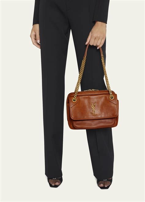 ysl tan shoulder bag|YSL shoulder bags for women.